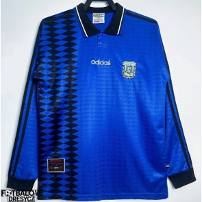 Argentina 1994 Retro Venkovní Dres Dlouhý Rukáv Argentina 1994 Retro Venkovní Dres Dlouhý Rukáv